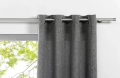 my deco Ösenvorhang CHALET 135 x 245 cm grau