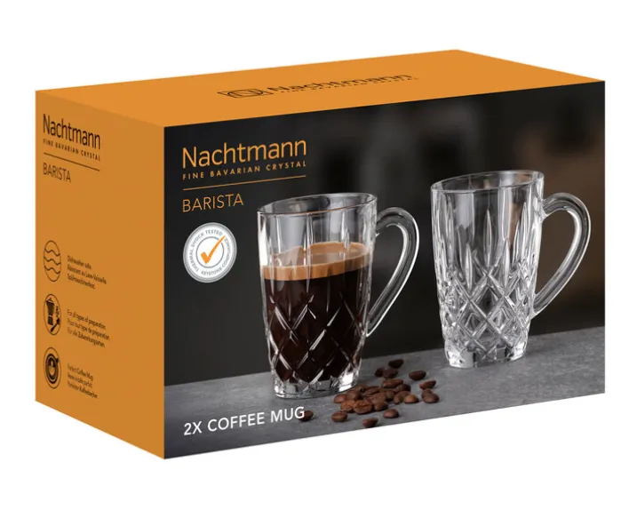 Nachtmann Kaffeebecher NOBLESSE BARISTA 2er Set 347 ml Kristallglas