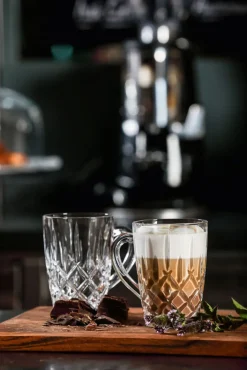 Nachtmann Kaffeebecher NOBLESSE BARISTA 2er Set 347 ml Kristallglas