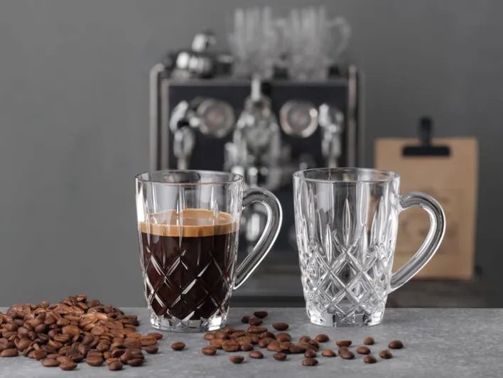 Nachtmann Kaffeebecher NOBLESSE BARISTA 2er Set 347 ml Kristallglas