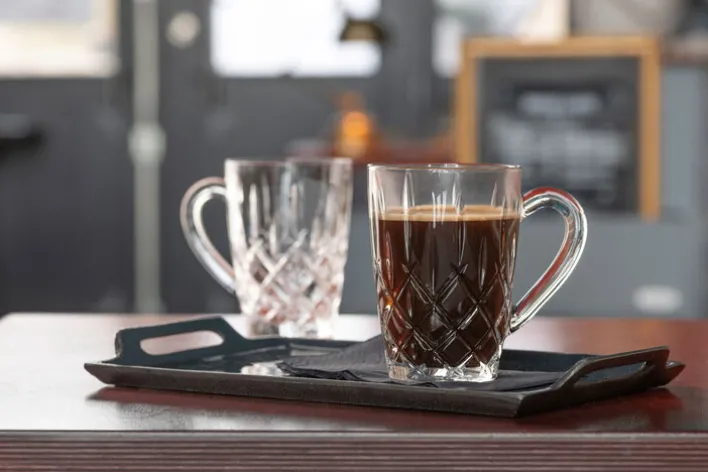 Nachtmann Kaffeebecher NOBLESSE BARISTA 2er Set 347 ml Kristallglas