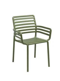 NARDI Stapelstuhl Garten DOGA AL 2er Set agave