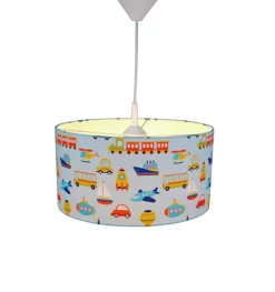 niermann Retrofit Kinderlampe Pendel Fahrzeuge