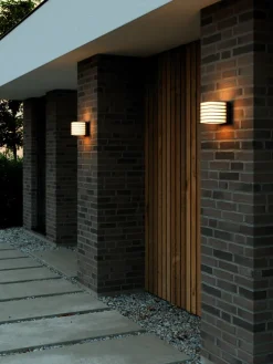 Nordlux Retrofit Außenwandleuchte FLUCTUS 1-flg schwarz