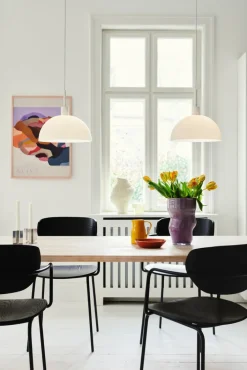 Nordlux Retrofit Pendelleuchte ELLEN 30 cm Opal weiß