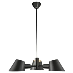 Nordlux Retrofit Pendelleuchte STAY 3-flg schwarz