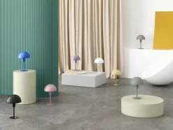 Nordlux Retrofit Tischlampe ELLEN MINI 16 cm grün