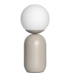 Nordlux Retrofit Tischlampe NOTTI 15 cm grau