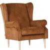 Ohrensessel THEODORE cognacbraun