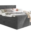 Ole Gunderson Boxspringbett FENTISSIMO SPACE 180 x 200 cm grau