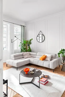 Ole Gunderson Ecksofa CASABLANCA 219 x 273 cm Feincord