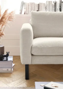 Ole Gunderson Ecksofa ROMA 298 x 154 cm Cord nature