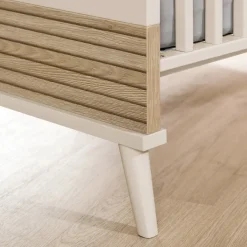 PAIDI Babybett EEFJE 70 x 140 cm beige/ braun