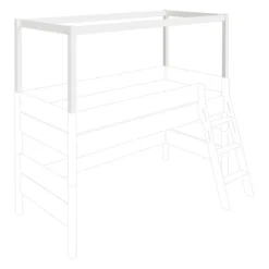 PAIDI Baldachinaufbau TIAGO weiß