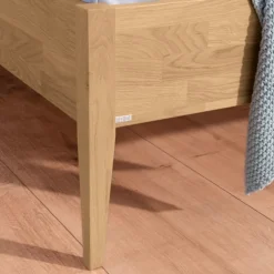 PAIDI Bett STEN 120 x 200 cm braun/ grau