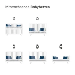 PAIDI Kinderbettmatratze AIRWELL II 70 x 140 cm