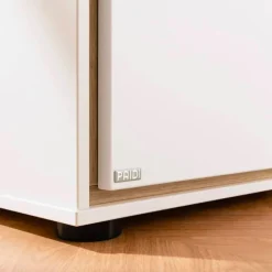 PAIDI Kinder-Drehtürenschrank LIEVEN weiß/ braun