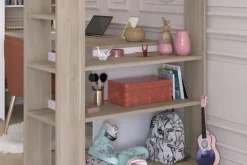 Parisot Eck-Hochbett ALEX braun/ weiß