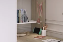 Parisot Eck-Hochbett ALEX braun/ weiß