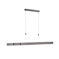 Paul Neuhaus LED Balkenpendel PURE-MOTO grau eloxiert