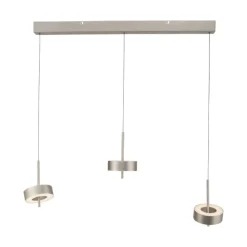 Paul Neuhaus LED Balkenpendel Q-ROTATE 3-flg Nickelfarbig