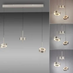 Paul Neuhaus LED Balkenpendel Q-ROTATE 3-flg Nickelfarbig