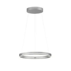 Paul Neuhaus LED Balkenpendel PURE E-LOOP 2-flg alufarbig