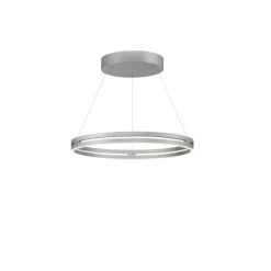 Paul Neuhaus LED Balkenpendel PURE E-LOOP 2-flg alufarbig