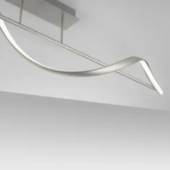 Paul Neuhaus LED Deckenlampe Q-SWING 1-flg silberfähig