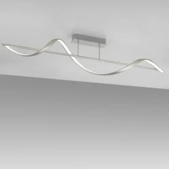 Paul Neuhaus LED Deckenlampe Q-SWING 1-flg silberfähig