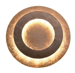 Paul Neuhaus LED Deckenlampe NEVIS 40 cm goldfarbig