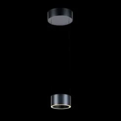 Paul Neuhaus LED Pendelleuchte PURE CLIPSE Aluminium Ø 20 cm Platin