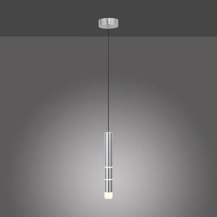 Paul Neuhaus LED Pendelleuchte PURE-VEGA 5 cm alufarbig