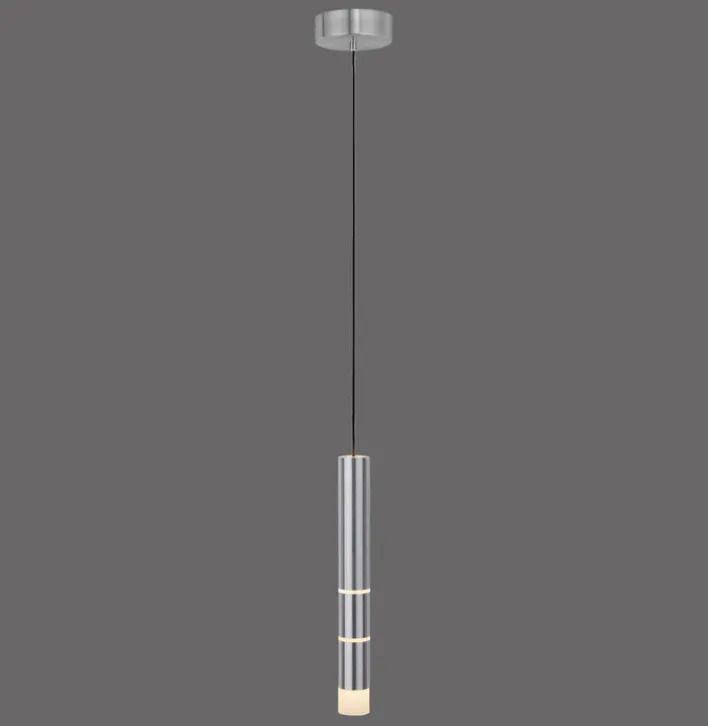 Paul Neuhaus LED Pendelleuchte PURE-VEGA 5 cm alufarbig