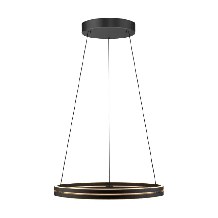 Paul Neuhaus LED Pendelleuchte PURE E-LOOP 70 cm schwarz