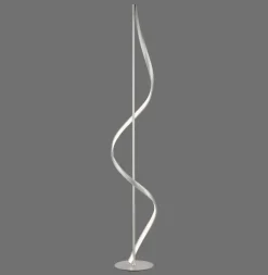 Paul Neuhaus LED Stehlampe Q-SWING 24 cm silberfarbig