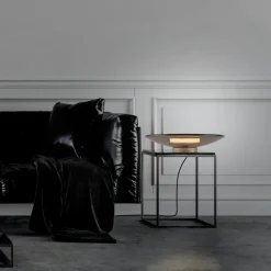 Paul Neuhaus LED Tischlampe PURE MOON 32 cm messingfarbig