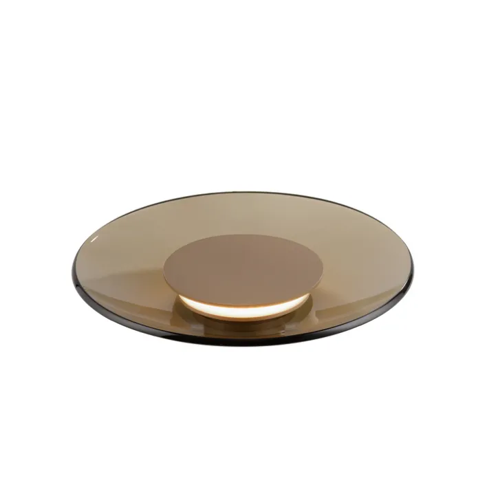 Paul Neuhaus LED Tischlampe PURE MOON 32 cm messingfarbig