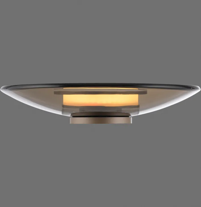 Paul Neuhaus LED Tischlampe PURE MOON 32 cm messingfarbig