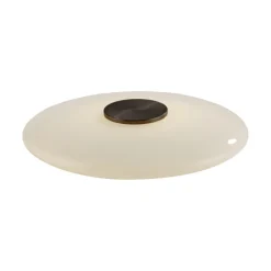 Paul Neuhaus LED Tischlampe PURE VITRUM 32 cm braun