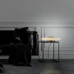 Paul Neuhaus LED Tischlampe PURE VITRUM 32 cm braun