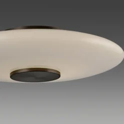 Paul Neuhaus LED Tischlampe PURE VITRUM 32 cm braun