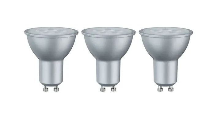 Paulmann LED Leuchtmittel Reflektor 3er Set GU10 / 6,5 Watt