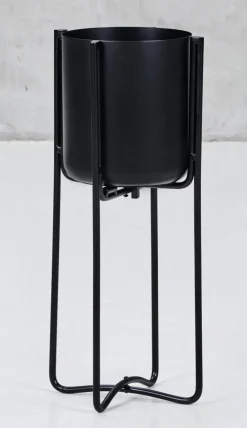 Pflanzenständer HELMANA 2-teilig schwarz matt