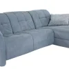 PHILL HILL Ecksofa FORBACH 279 x 210 cm blau