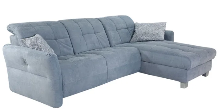PHILL HILL Ecksofa FORBACH 279 x 210 cm blau