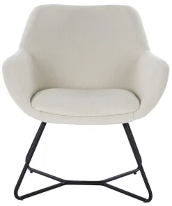 PHILL HILL Polsterstuhl SABRINA cremefarbig/schwarz