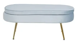 Polsterbank hellgrau