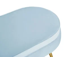 Polsterbank hellgrau