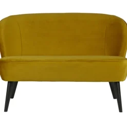 Polsterbank SARA 110 cm ockergelb